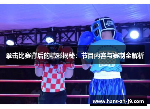 拳击比赛背后的精彩揭秘：节目内容与赛制全解析